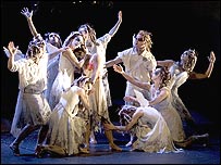 The Sylphs during Act II of Highland Fling.