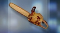 Chainsaw made from wood