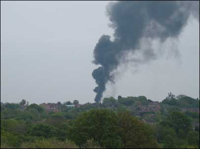 Fire at sub station in Headless Cross Redditch