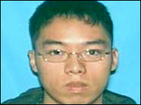 Cho Seung-hui, identificado pela polícia como autor dos disparos