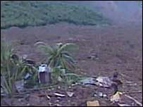 روستای مدفون شده زير گل و لای