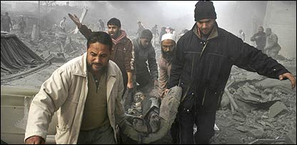 Gazze'deki kurtarma çalışmaları