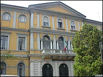 Pinuccia e Rodolfo se conheceram no Instituto de Cegos de Milão