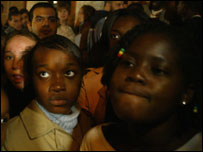 Moradores de Clichy-sous-Bois