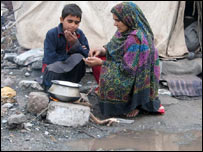 زلزلہ زدہ خواتین