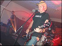 Teaspoonriverneck at the album launch.