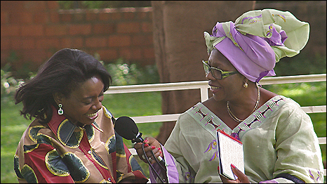 Thandiwe Banda (left) and Veronique Edwards (right)