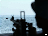 Kongo'daki bir BM askeri