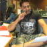 Dj Vix practising his lines for his "Salman Khan" dialogue...
