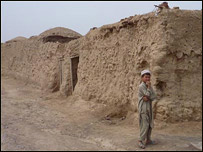 چکک در خانه های گلی