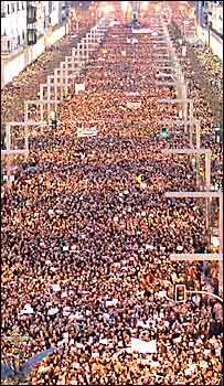  मैड्रिड शहर का एक दृश्य