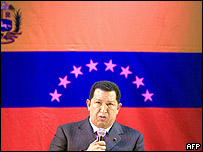Hugo Chávez, presidente da Venezuela