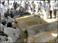 गूजरों के शव