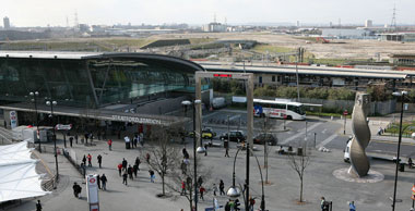 Stratford station and the 2012 Olympic Park site Stratford station and the 2012 Olympic Park site