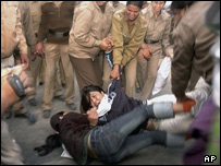 تظاهرات تبتیان در چین