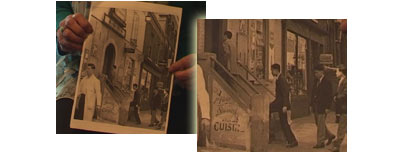 An old photograph of 'Up the Steps' restaurant in Limehouse Chinatown