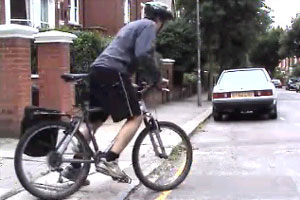 Will has trouble cycling to work