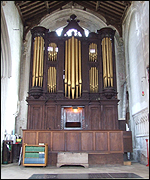 Thaxted Church's organ 