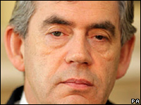 O primeiro-ministro britânico, Gordon Brown