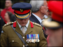 Funeral of Lance Corporal Brandon