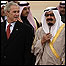 جورج بوش و ملک عبدالله