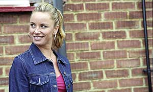 Tamzin Outhwaite plays Caz