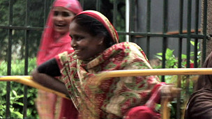 نساء في حديقة عامة بالهند