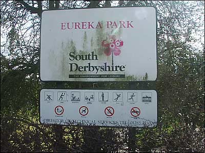Eureka Park sign