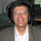 Lowell Courtney in the BBC Radio Ulster studio