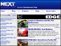 Edge magazine website