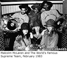 Malcolm McLaren and The World's Famous Supreme Team, February 1983