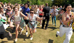 Photos of the Radio 1's Big Weekend audience on Sunday