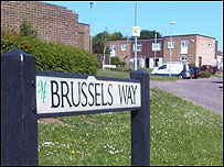 Brussels Way in Luton
