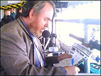 Charles Collins, the BBC's Burton Albion reporter