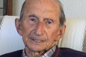 Don has kept one of the maps for the Normandy landings on D-Day.