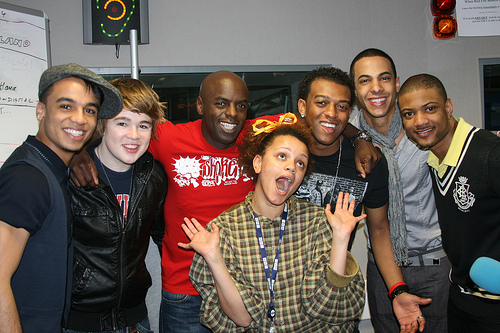 JLS and Eoghan in Glasgow