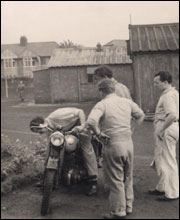 Fixing a motorbike