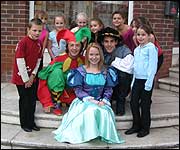 Beauty and her fellow cast members