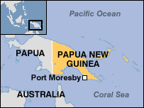 Bản đồ Papua New Guinea
