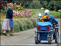 Moradoras da colônia Dignidad
