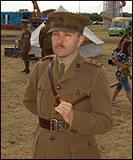 An officer of the Royal Guernsey Light Infantry