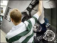 بیکہم کی تصویر پر غصہ