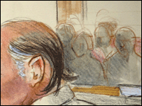 Desenho feito em julgamento