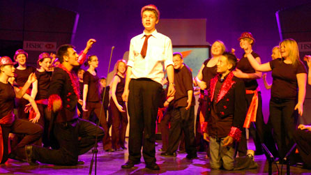 Golygfa o'r cynhyrchiad