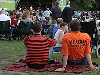 Blondie fans at Thetford by Lee Allen.