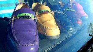 这样的意大利皮鞋每双要价200多英镑