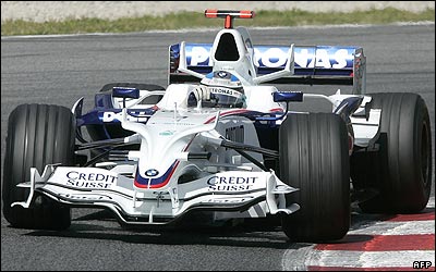 اتومبیل فرمول یک ب ام و