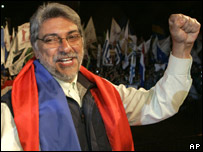 Fernando Lugo, presidente do Paraguai. Foto: AP