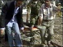 Hiện trường vụ nổ bom