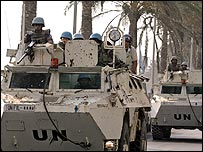 نفربرهای سازمان ملل در لبنان